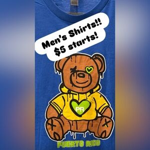 Men’s Shirts $5 Starts